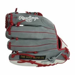 Discount ⌛ Rawlings HOH Mark of a Pro 11.25" Baseball Glove: SPNP2-2GW Grey, Red 🎉 -BaseBallBat Sales Store 885d 10 20 rawlings hoh mark of a pro 11 25 baseball glove spnp2 2gw 33464 5 l