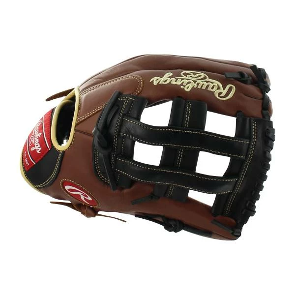 Hot Sale 🤩 Rawlings Sandlot Series 12.75" Baseball Glove: S1275H Black, Brown 🔔 5 Hot Sale 🤩 Rawlings Sandlot Series 12.75" Baseball Glove: S1275H Black, Brown 🔔 - Image 3