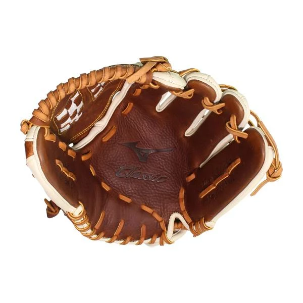 Cheap 👍 Mizuno Classic Pro Soft 13" Fastpitch Softball Glove: GCF1300F3 Brown, White 👍 14 Cheap 👍 Mizuno Classic Pro Soft 13" Fastpitch Softball Glove: GCF1300F3 Brown, White 👍 - Image 12