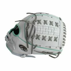 Outlet 😀 Rawlings Heart of the Hide 12" Fastpitch Softball Glove: PRO716SB-18WM Teal, White ⌛ -BaseBallBat Sales Store 8d43 06 20 rawlings heart of the hide 12 fastpitch softball glove pro716sb 18wm 33278 4 l
