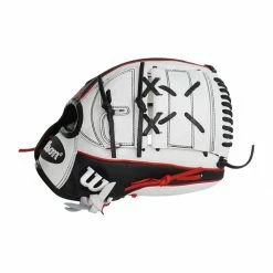 Brand new 👍 Wilson A2000 12.25" Monica Abbott Fastpitch Softball Glove: WTA20RF20MA14GM Black, Grey, Blue 🔥 -BaseBallBat Sales Store 8e46 09 19 31818 3 l