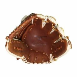 Brand new 🎁 Mizuno Classic Pro Soft 12" Fastpitch Softball Glove: GCF1200F3 Brown, White 🎁 -BaseBallBat Sales Store 9366 09 18 30811 5 m