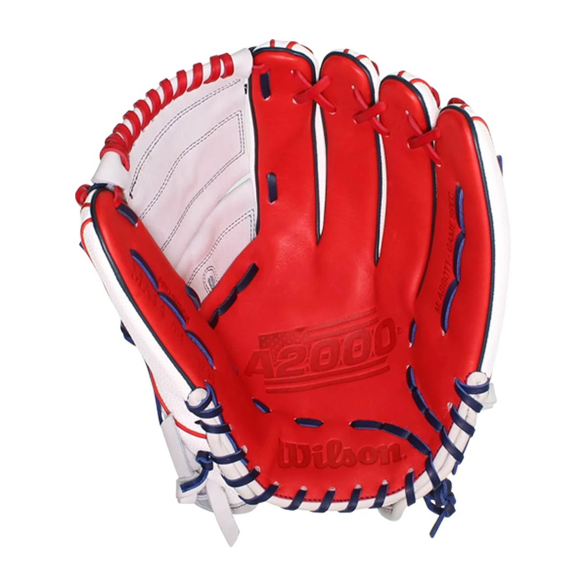 Flash Sale 🔔 Wilson A2000 Monica Abbott 12.25" Fastpitch Softball Glove: WBW1002421225 Red, White 👍 8 Flash Sale 🔔 Wilson A2000 Monica Abbott 12.25" Fastpitch Softball Glove: WBW1002421225 Red, White 👍 - Image 6