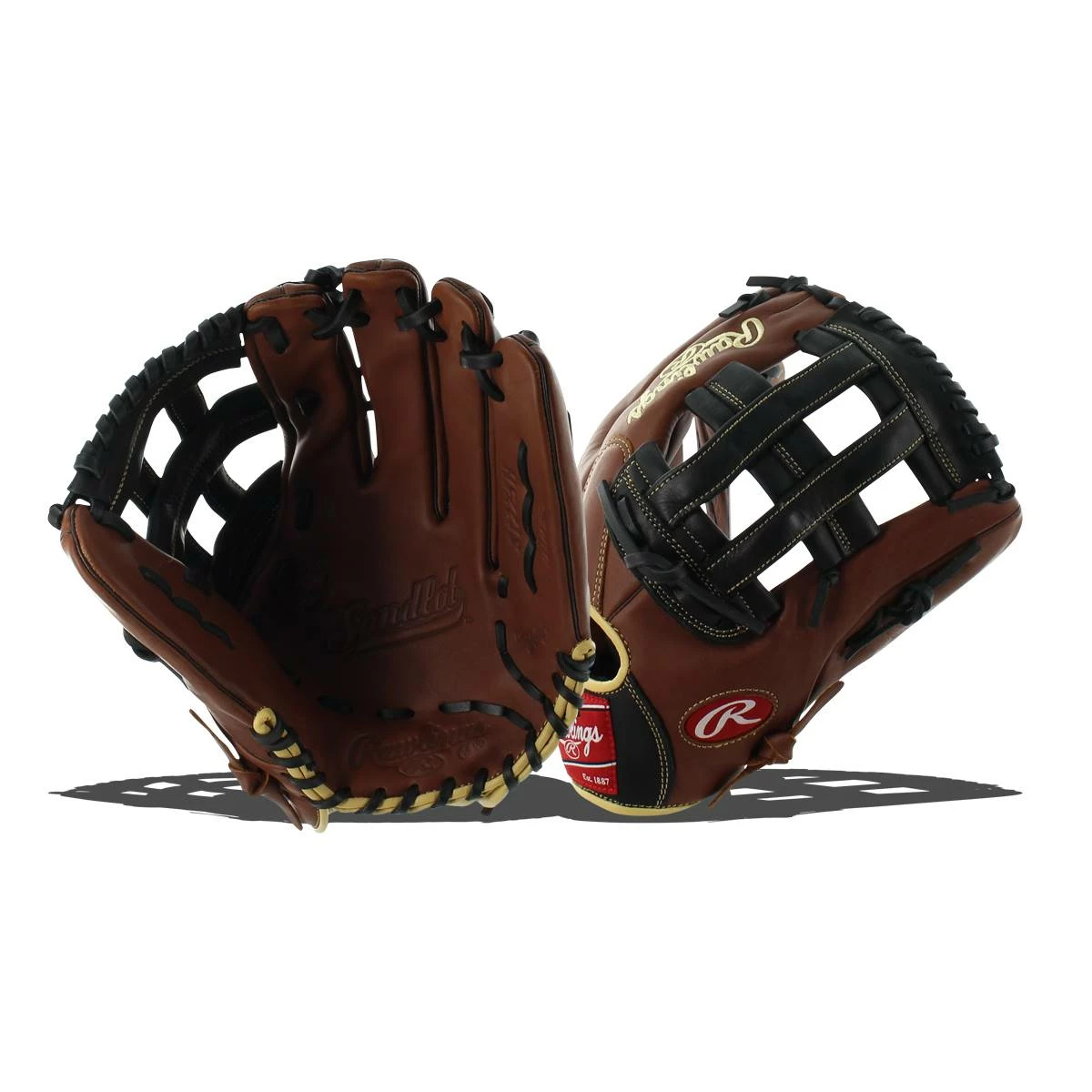 Hot Sale 🤩 Rawlings Sandlot Series 12.75" Baseball Glove: S1275H Black, Brown 🔔 9 Hot Sale 🤩 Rawlings Sandlot Series 12.75" Baseball Glove: S1275H Black, Brown 🔔 - Image 7