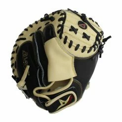 Outlet 😍 All Star Pro Elite 31.5" Travel Ball Catcher's Mitt: CM3000BTJR Black, Brown 👍 -BaseBallBat Sales Store 9908 04 19 30951 6 m