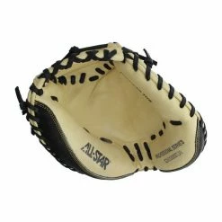 Outlet 😍 All Star Pro Elite 31.5" Travel Ball Catcher's Mitt: CM3000BTJR Black, Brown 👍 -BaseBallBat Sales Store 99c0 04 19 30951 5 m