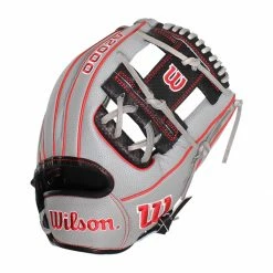 Discount 😀 Wilson A2000 SuperSkin 1975 Spin Control 11.75" Baseball Glove: WBW1001541175 Black, Grey 🛒 -BaseBallBat Sales Store 99e1 09 20 wilson a2000 superskin 1975 spin control 11 75 baseball glove wbw1001541175 33626 3 l