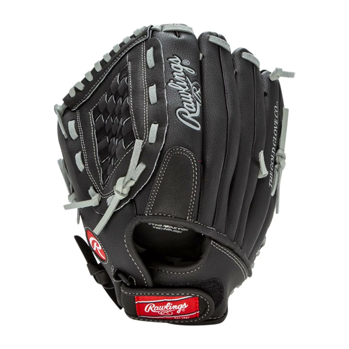 Best Sale ⭐ Rawlings RSB 12" Slow Pitch Softball Glove: RSB120GB Black, Grey 🌟 8 Best Sale ⭐ Rawlings RSB 12" Slow Pitch Softball Glove: RSB120GB Black, Grey 🌟 - Image 6