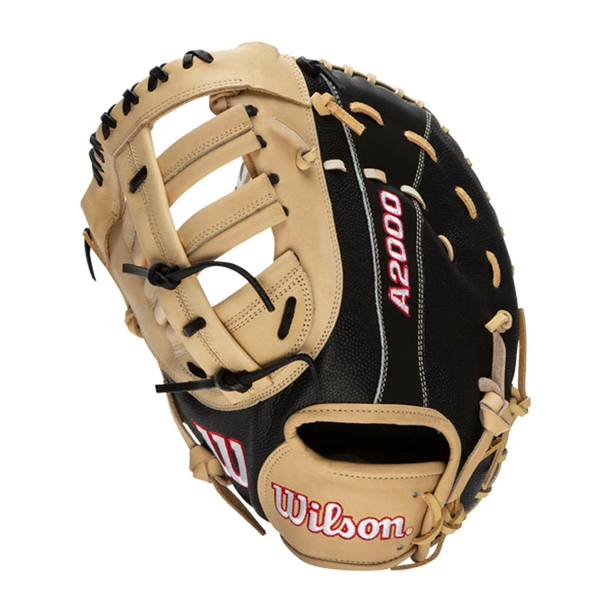 New 👏 Wilson A2000 SuperSkin 2820 12.25" Baseball First Base Mitt: WBW1001211225 Black, Tan 👏 9 New 👏 Wilson A2000 SuperSkin 2820 12.25" Baseball First Base Mitt: WBW1001211225 Black, Tan 👏 - Image 7
