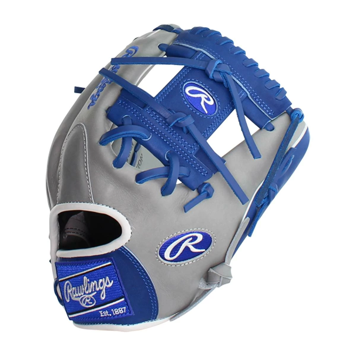 Wholesale ๐ฏ Rawlings Heart of the Hide 11.5" Baseball Glove: PRO204-2GR Blue, Grey ๐งจ 5 Wholesale ๐ฏ Rawlings Heart of the Hide 11.5" Baseball Glove: PRO204-2GR Blue, Grey ๐งจ - Image 3