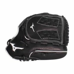 Top 10 👍 Mizuno Pro Select 12.5" Fastpitch Softball Glove: GPSF1250BK Black, White ⌛ -BaseBallBat Sales Store 9b66 09 18 30759 3 m