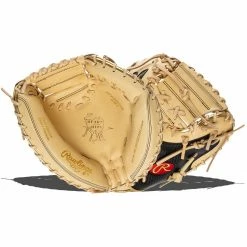 Cheap ๐ฅ Rawlings Heart of the Hide Hyper Shell 34" Baseball Catcher's Mitt: PROCM41CCF Black, Tan โ๏ธ