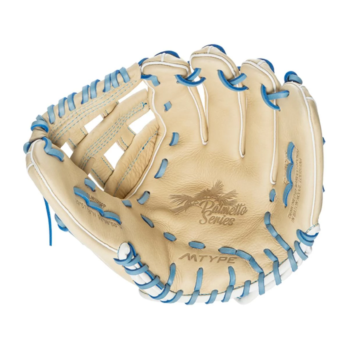 Best Pirce ⌛ Marucci Palmetto Series 12.75" Fastpitch Softball Glove: MFGPLM1275FP Blue, Tan 👍 11 Best Pirce ⌛ Marucci Palmetto Series 12.75" Fastpitch Softball Glove: MFGPLM1275FP Blue, Tan 👍 - Image 9