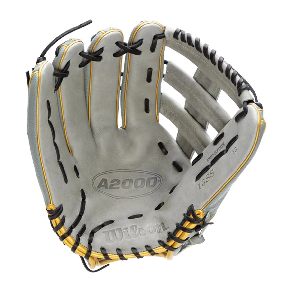 Wholesale ⭐ Wilson A2000 SuperSkin 13" Slow Pitch Softball Glove: WTA20RS2013SS Grey 🔥 4 Wholesale ⭐ Wilson A2000 SuperSkin 13" Slow Pitch Softball Glove: WTA20RS2013SS Grey 🔥 - Image 2