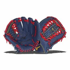 Best reviews of 😀 Mizuno Pro 12" Mike Soroka Baseball Glove: GMP2MS-100DT4 Navy, Red 😀
