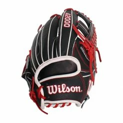 Wholesale 🧨 Wilson A2000 SuperSkin 1785 11.75" Baseball Glove: WBW1000981175 Black, Red 👏 -BaseBallBat Sales Store a4b9 09 20 wilson a2000 superskin 1785 11 75 baseball glove wbw1000981175 33606 7 l