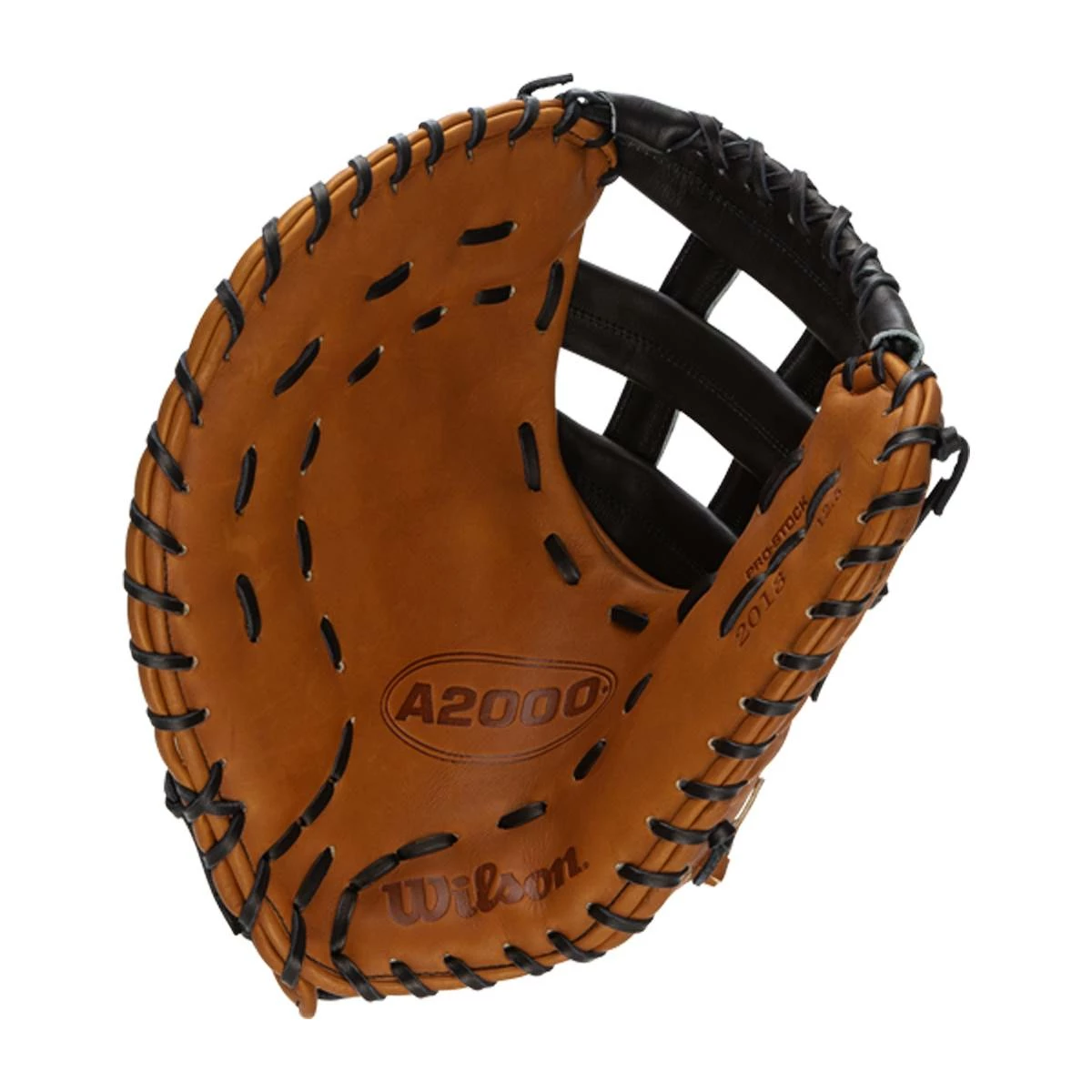 Brand new 👍 Wilson A2000 12.5" First Base Mitt: WTA20RB202013 Black, Brown 🔔 4 Brand new 👍 Wilson A2000 12.5" First Base Mitt: WTA20RB202013 Black, Brown 🔔 - Image 2