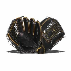 Wholesale ⌛ Mizuno Pro 12" Baseball Glove: GMP2BK-100DT4 Black, Yellow ⭐ -BaseBallBat Sales Store a51c 08 19 32066 l