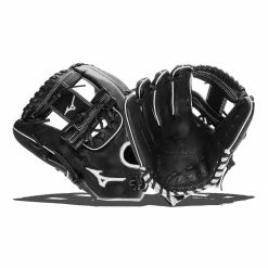 Buy ⌛ Mizuno Pro Select 11.75" Fastpitch Softball Glove: GPSF1175BK Black, White 🔔