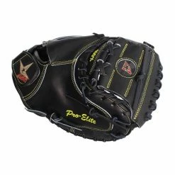 Deals ❤️ All Star Pro Elite 34" Catcher's Mitt: CM3000MBK Black 🔥 -BaseBallBat Sales Store a666 02 19 30949 3 m