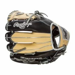 Best deal 😍 Rawlings Heart of the Hide 11.5" Baseball Glove: PRONP4-8BCSS Black, Silver, Tan 👍 -BaseBallBat Sales Store a766 12 21 rawlings heart of the hide 11 5 baseball glove pronp4 8bcss 34603 5 l