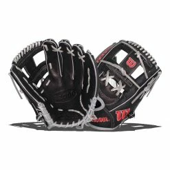 Flash Sale 😍 Wilson A2000 SuperSkin H12 Spin Control 12" Fastpitch Softball Glove: WBW10022112 Black ✔️