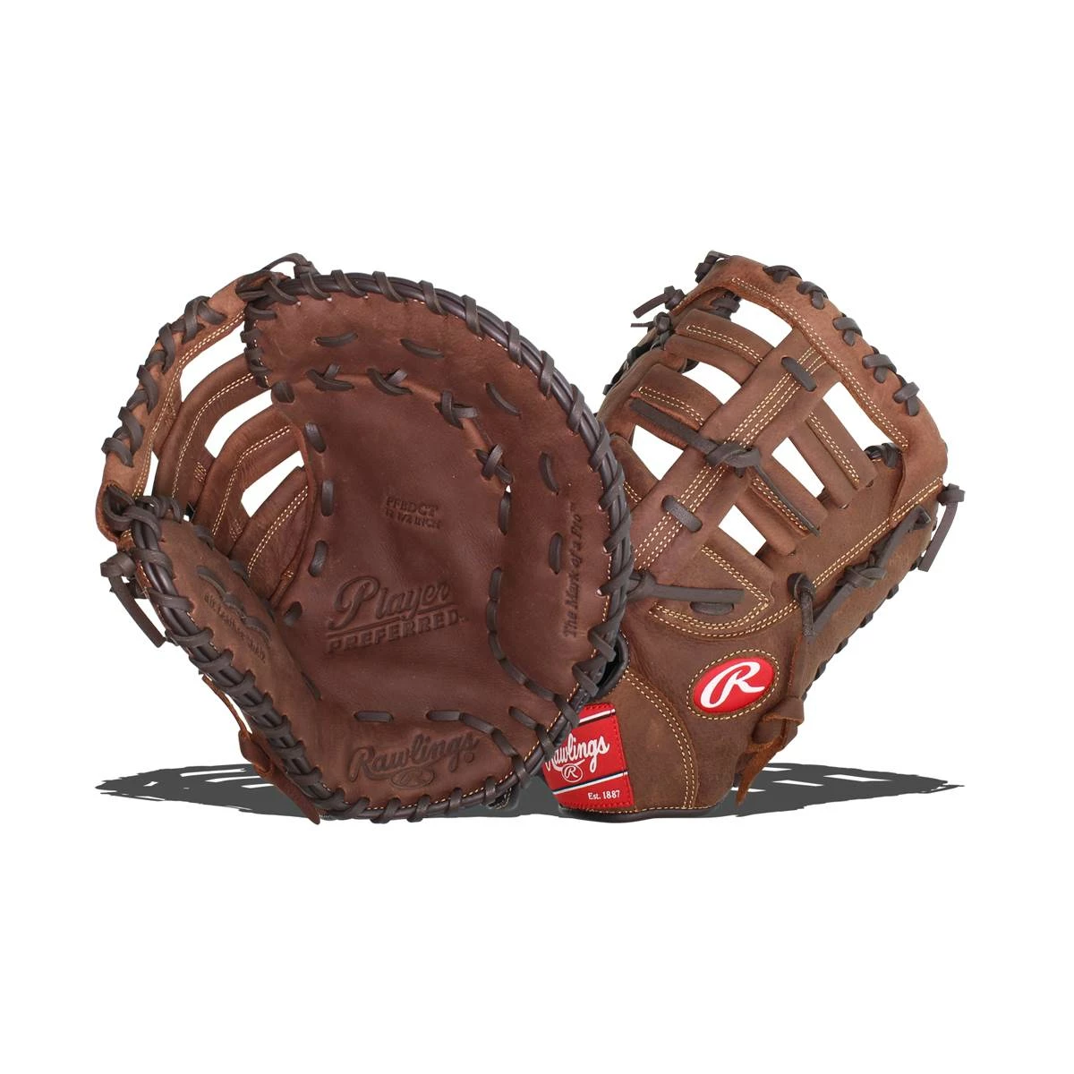 Outlet โ Rawlings Player Preferred 12.5" First Base Mitt: PFBDCT Brown ๐ 10 Outlet โ Rawlings Player Preferred 12.5" First Base Mitt: PFBDCT Brown ๐ - Image 8