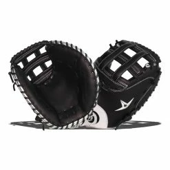 Deals ✔️ All Star AF-Elite Series 33.5" Fastpitch Catcher's Mitt: CMW3001-B Black, White 👍