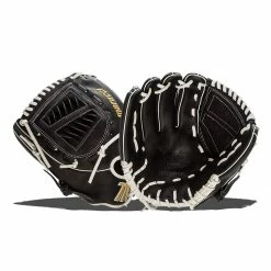 Deals 🧨 Marucci Palmetto Series 12" Fastpitch Softball Glove: MFGPL1200FP Black, White 🤩