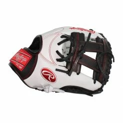 Best Sale ❤️ Rawlings HOH Mark of a Pro 11.25" Baseball Glove: SPNP2-7WB Black, White ⭐ -BaseBallBat Sales Store acae 01 20 rawlings hoh mark of a pro 11 25 baseball glove spnp2 7wb 32556 4 l