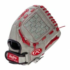 Flash Sale 😍 Rawlings Sure Catch 11" Mike Trout Youth Baseball Glove: SC110MT Grey, Red ❤️ -BaseBallBat Sales Store ad8d 08 21 rawlings sure catch 11 mike trout youth baseball glove sc110mt 34630 3 l