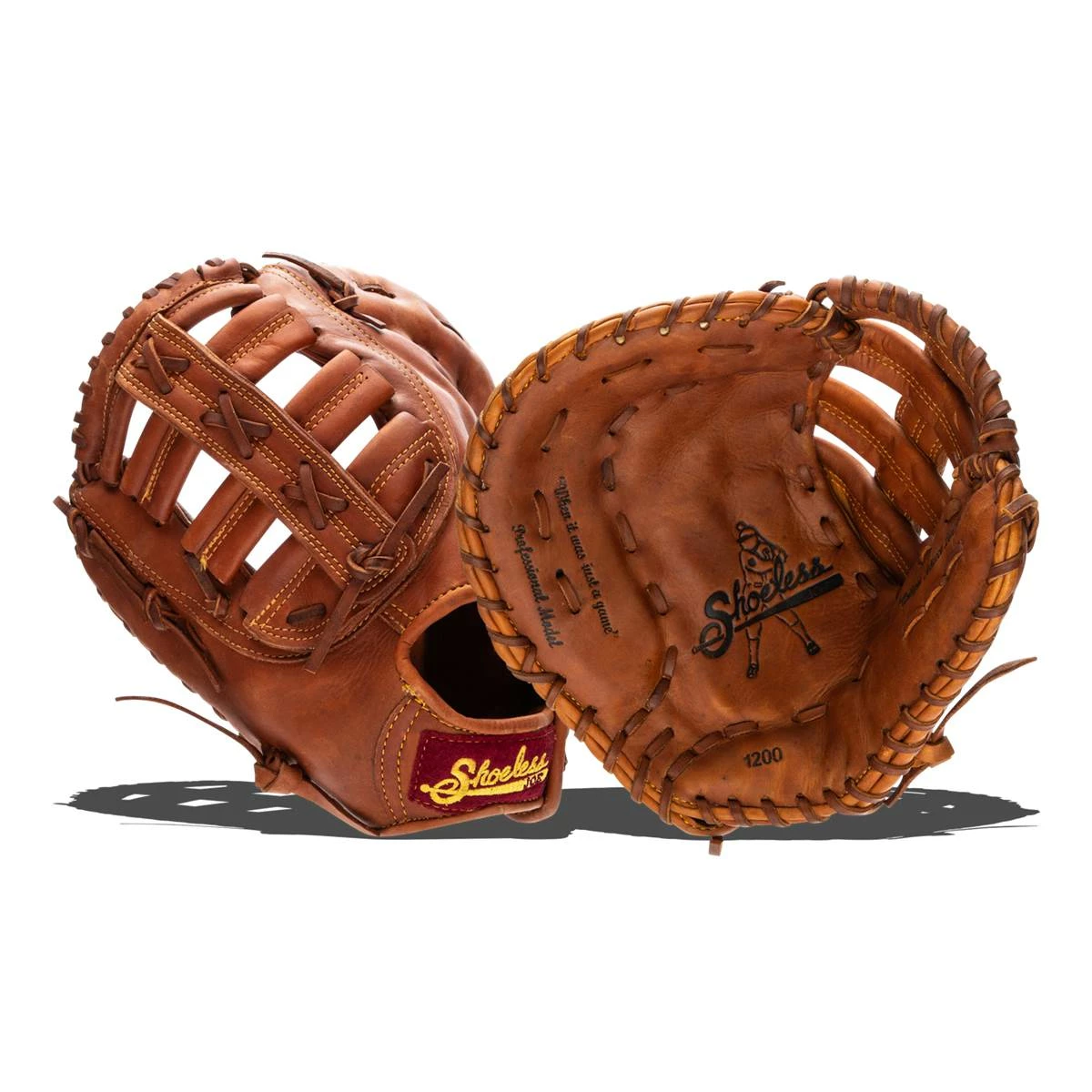 Brand new π― Shoeless Joe Professional 12" First Base Mitt: 1200FB Brown β€οΈ 3 Brand new π― Shoeless Joe Professional 12" First Base Mitt: 1200FB Brown β€οΈ