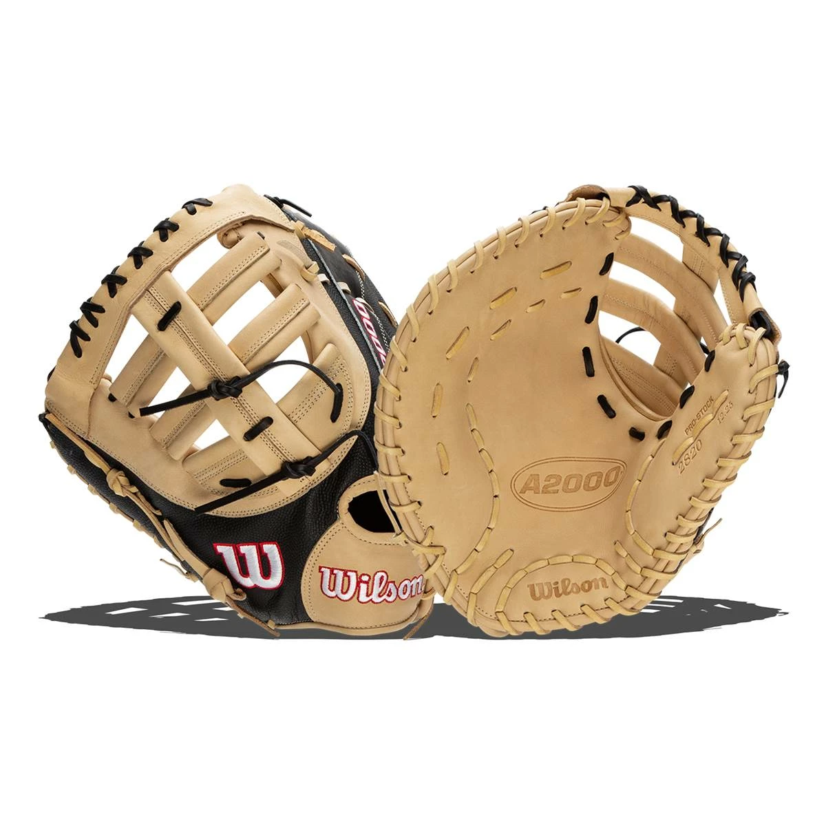New 👏 Wilson A2000 SuperSkin 2820 12.25" Baseball First Base Mitt: WBW1001211225 Black, Tan 👏 3 New 👏 Wilson A2000 SuperSkin 2820 12.25" Baseball First Base Mitt: WBW1001211225 Black, Tan 👏
