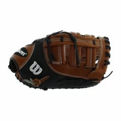Outlet ⌛ Wilson A2000 SuperSkin 12.5" First Base Mitt: WTA20RB191614SS Brown 🌟 -BaseBallBat Sales Store b000 08 18 30497 3 m
