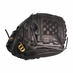 Buy 🛒 Wilson A1000 P12 12" Fastpitch Softball Glove: WBW10018012 Black, Gold 😍 -BaseBallBat Sales Store b422 03 21 wilson a1000 p12 12 fastpitch softball glove wbw10018012 34279 8 l