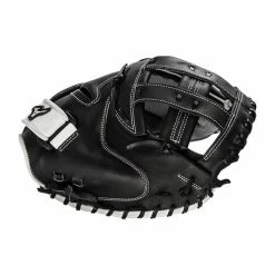 Best Sale ⌛ Mizuno Pro Select 34.5" Fastpitch Softball Catcher's Mitt: GPSF-340TG Black, White ⭐ -BaseBallBat Sales Store b653 08 21 mizuno pro select 34 5 fastpitch softball catchers mitt gpsf 340tg 34549 4 l
