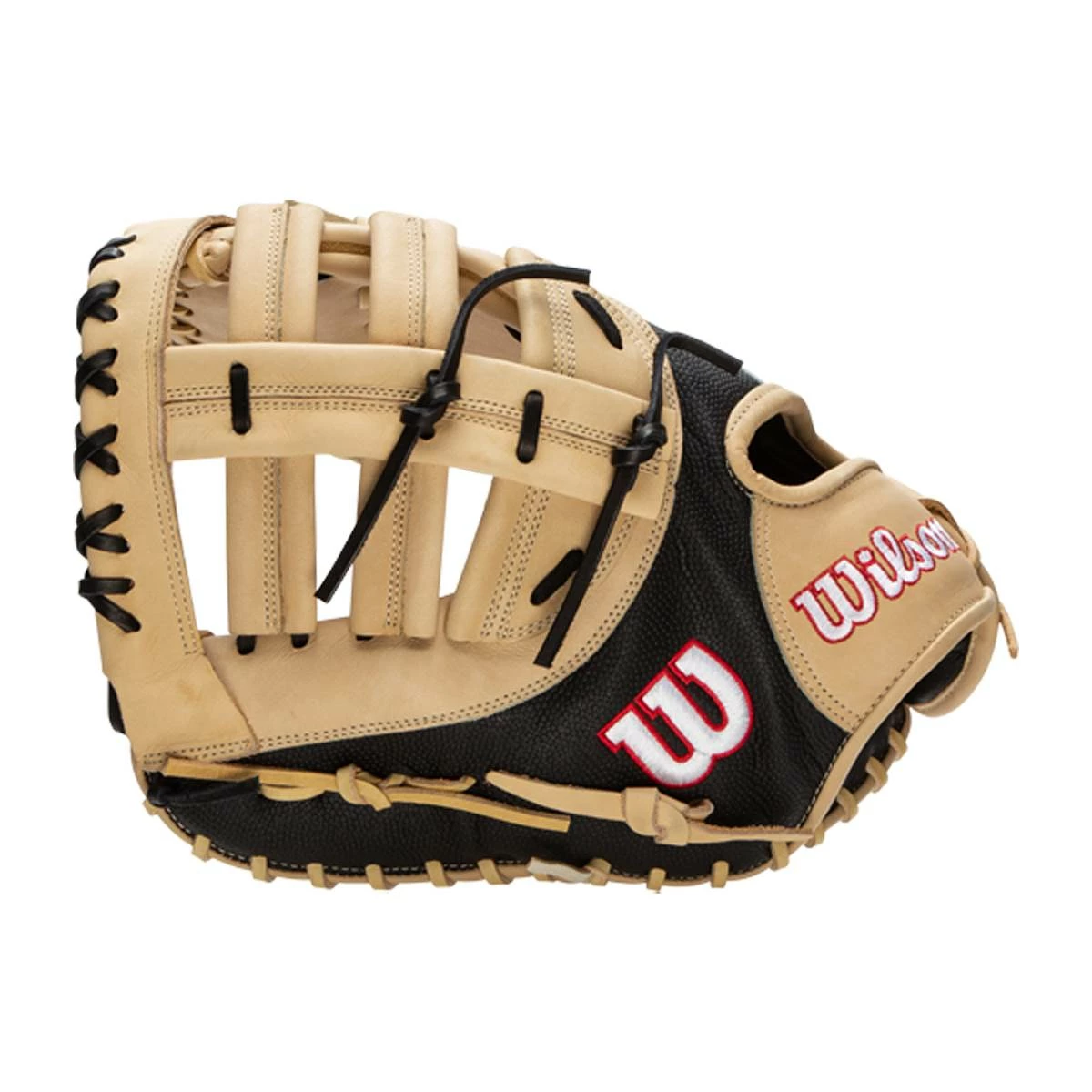 New 👏 Wilson A2000 SuperSkin 2820 12.25" Baseball First Base Mitt: WBW1001211225 Black, Tan 👏 6 New 👏 Wilson A2000 SuperSkin 2820 12.25" Baseball First Base Mitt: WBW1001211225 Black, Tan 👏 - Image 4