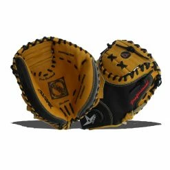 Best Pirce 🔥 All Star Pro 33.5" Baseball Catcher's Mitt: CM3100SBT Black, Tan 😀