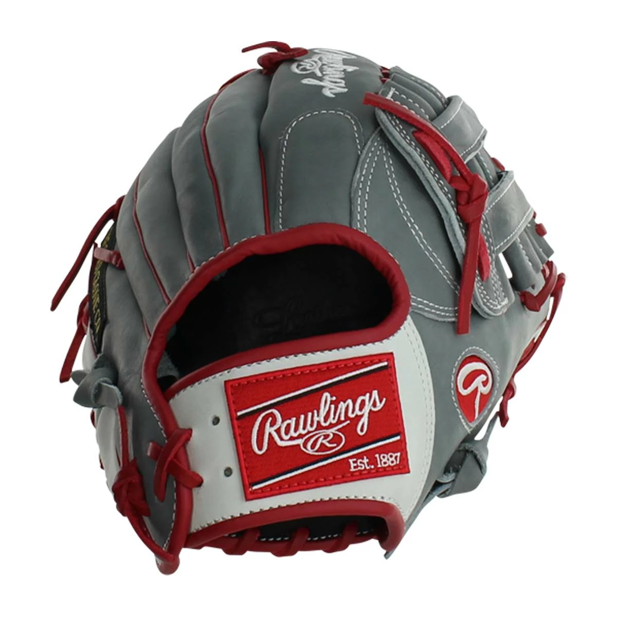 Outlet 🔔 Rawlings HOH Mark of a Pro 11.25" Baseball Glove: SPNP2-6GW Grey, Red 😀 9 Outlet 🔔 Rawlings HOH Mark of a Pro 11.25" Baseball Glove: SPNP2-6GW Grey, Red 😀 - Image 7