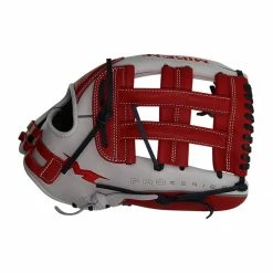 Coupon ⌛ Miken Pro Series 13.5" Slow Pitch Softball Glove: PRO135-WSN Blue, Red, White 😀 -BaseBallBat Sales Store bb56 02 21 miken pro series 13 5 slow pitch softball glove pro135 wsn 31192 4 l
