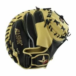 Coupon 🔥 All Star Pro Elite 33.5" Baseball Catcher's Mitt: CM3000SBT Black, Tan 👍 -BaseBallBat Sales Store bba4 06 18 6029 6 m