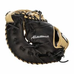 Coupon 👏 Akadema ProSoft Select Series 12.5" First Base Mitt: ASF454 Black, Tan 😀 -BaseBallBat Sales Store bbb8 12 21 akadema prosoft select series 12 5 first base mitt asf454 35382 10 l