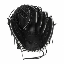 Flash Sale 🔔 Wilson A700 12.5" Fastpitch Softball Glove: WBW100425125 Black, White 🎉