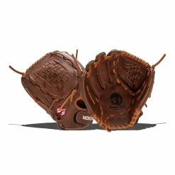 Budget 🎁 Nokona Walnut 12.5" Fastpitch Softball Glove: W-V1250C Brown ⭐