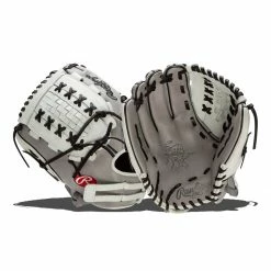 Hot Sale 🤩 Rawlings Heart of the Hide 12.5" Fastpitch Softball Glove: PRO125SB-18GW Grey 🤩