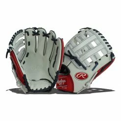 Coupon ๐คฉ Rawlings HOH Mark of a Pro 11.5" Baseball Glove: SP204-6WS Red, White, Navy ๐
