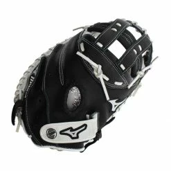 Cheapest ✔️ Mizuno Franchise 34" Fastpitch Softball Catcher's Mitt: GXS90F4 Black, White 🧨 -BaseBallBat Sales Store c1bd 12 20 mizuno franchise 34 fastpitch softball catchers mitt gxs90f4 33719 7 l