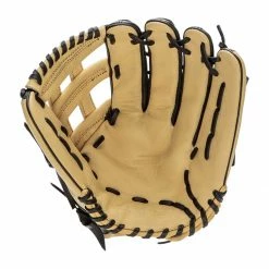 Best Sale 😀 Akadema ProSoft Select Series 13" Baseball Glove: ASF424 Black, Tan 🧨 -BaseBallBat Sales Store c26e 12 21 akadema prosoft select series 13 baseball glove asf424 35379 4 l