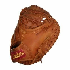 Hot Sale 👏 Shoeless Joe Professional 32" Catcher's Mitt: 3200CM Brown ⌛ -BaseBallBat Sales Store c2ae 03 20 shoeless joe professional series catchers mitt 3200cm 7682 3 l