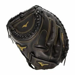 Promo 👍 Mizuno MVP Prime 34" Fastpitch Catcher's Mitt: GXS50PF3 Black ⭐ -BaseBallBat Sales Store c3c4 12 21 mizuno mvp prime 34 fastpitch catchers mitt gxs50pf3 30847 14 l